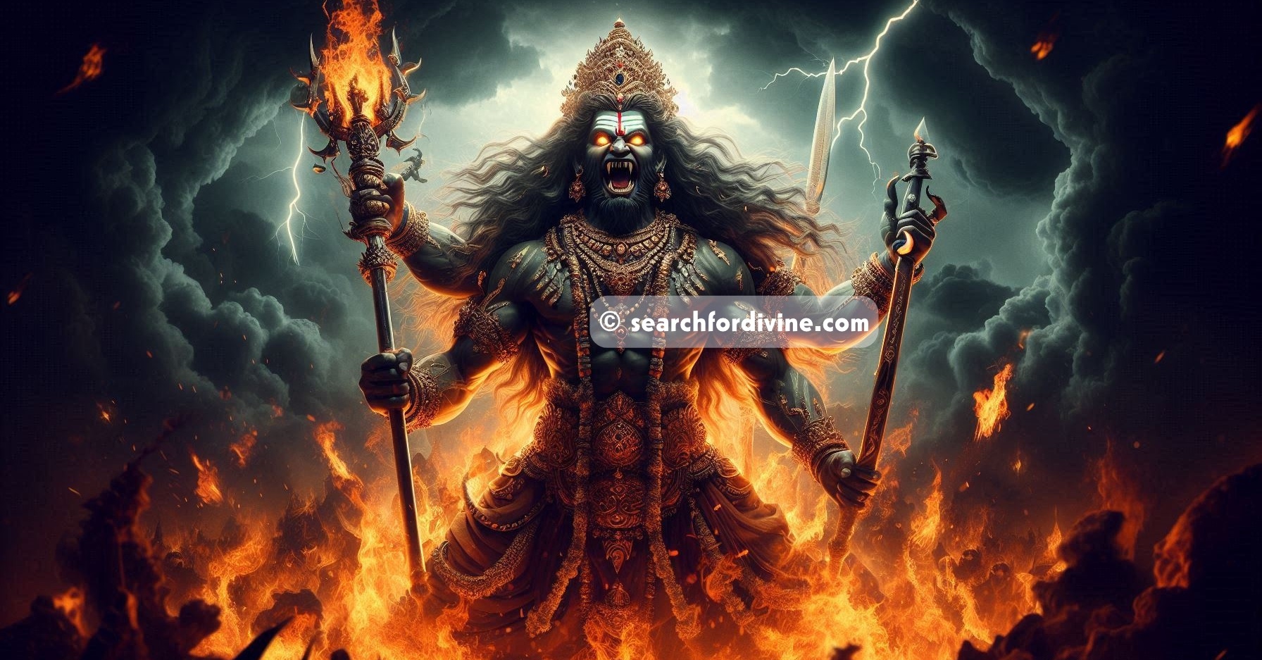 Bheeshana Bhairava - The 7th form of Ashta Bhairavas